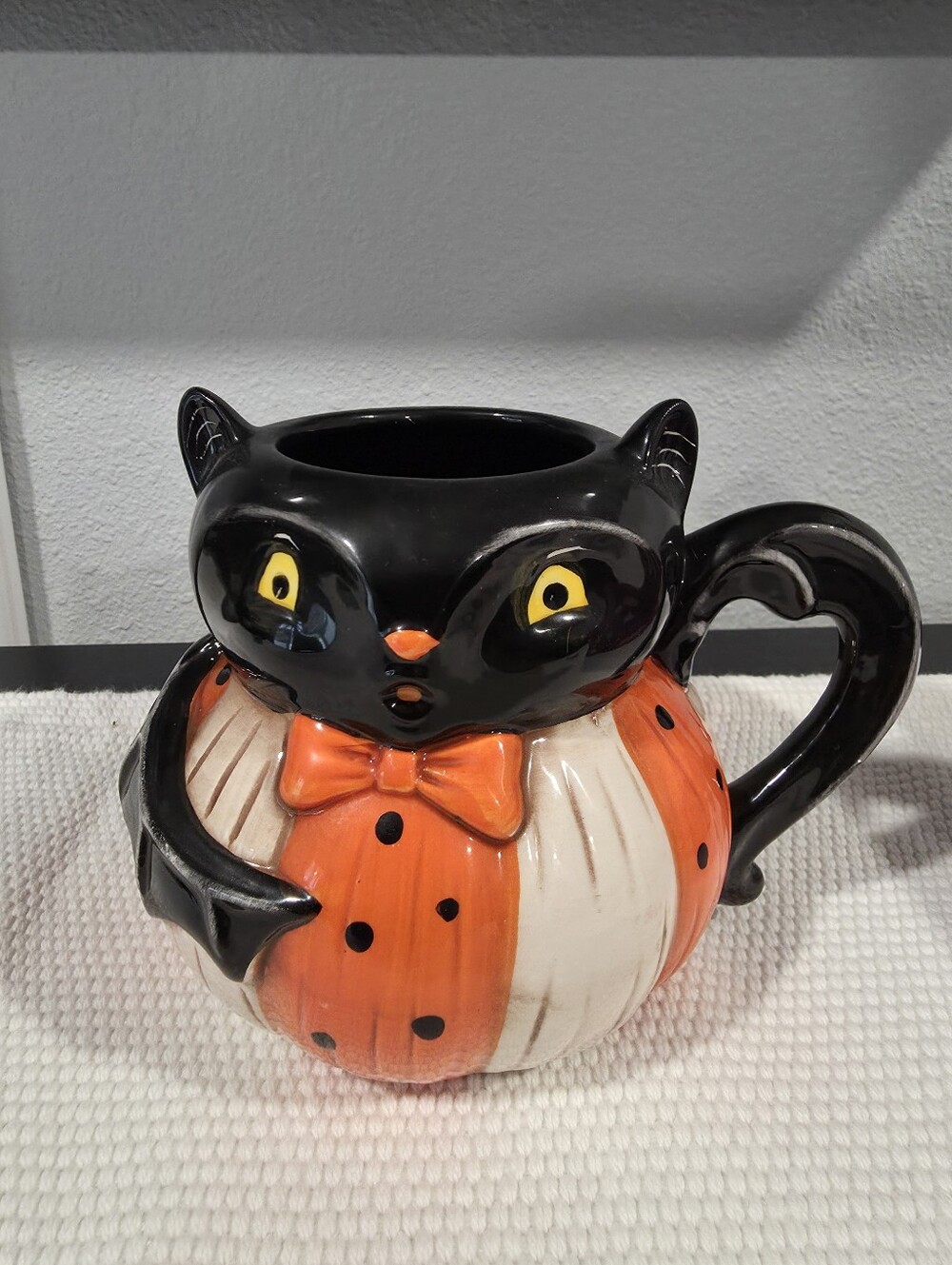 Johanna Parker Bat Pumpkin Peep Halloween Mug